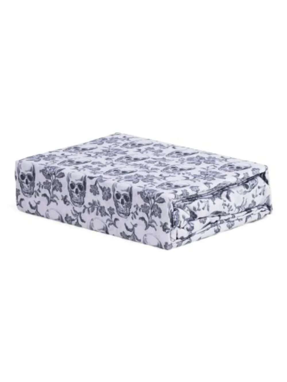 RACHEL ZOE Cotton Girly Skull Sheet Set